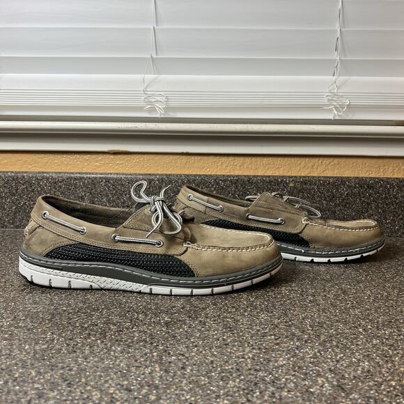 Sperry Boat Shoe Men 12M 3-Eye Light Brown Comfort Casual Walking Driving SlipOn - Picture 4 of 11